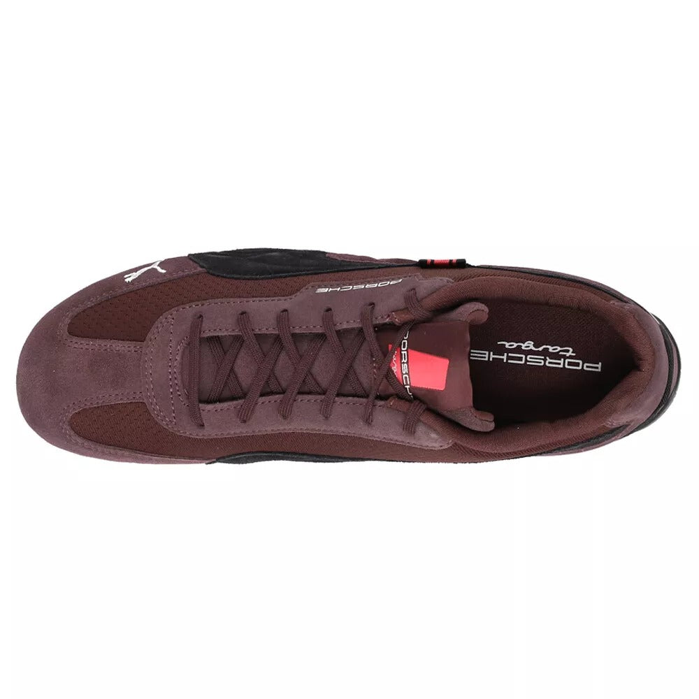 Puma Porsche Legacy Speed Cat Driving Lace Up Mens Brown Sneakers