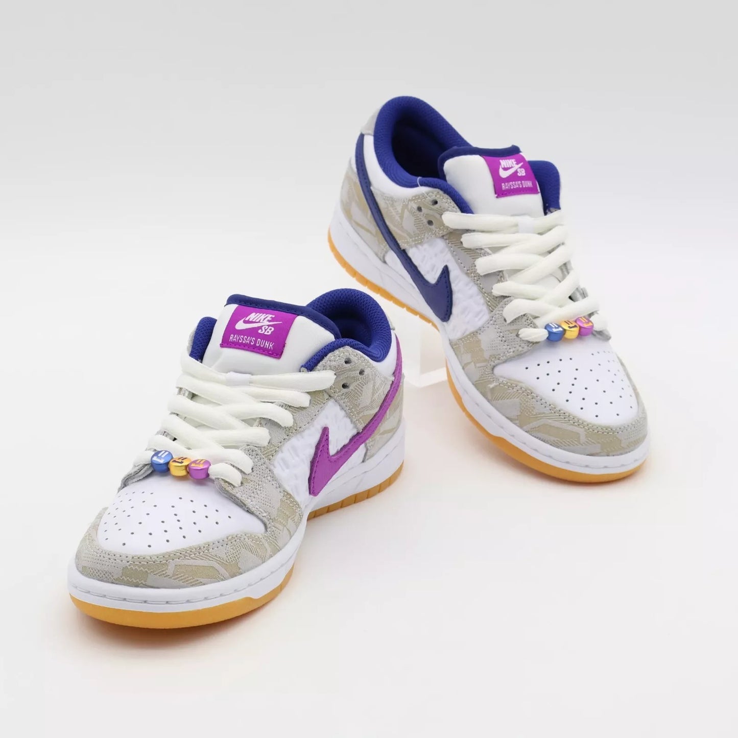 Nike SB Dunk Low PRM Pure Platinum Vivid Purple