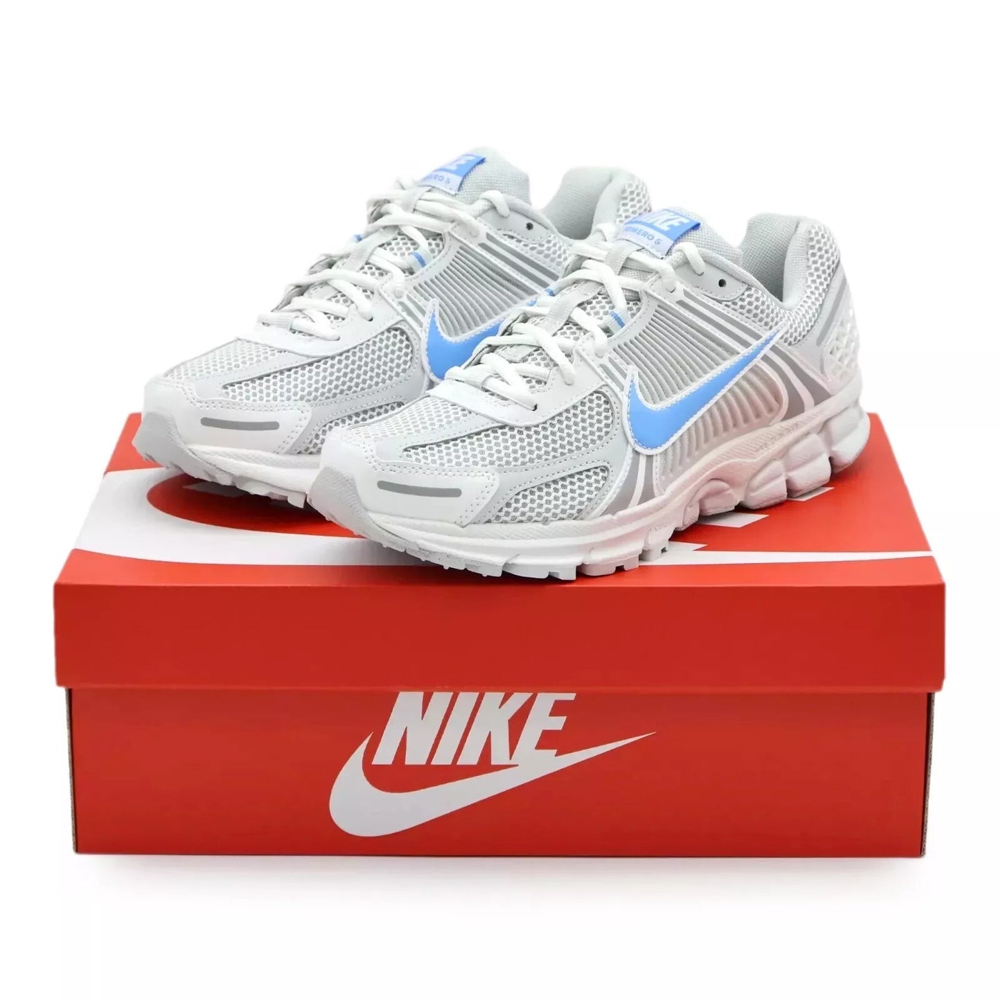 Nike Zoom Vomero 5 Photon Dust and University Blue