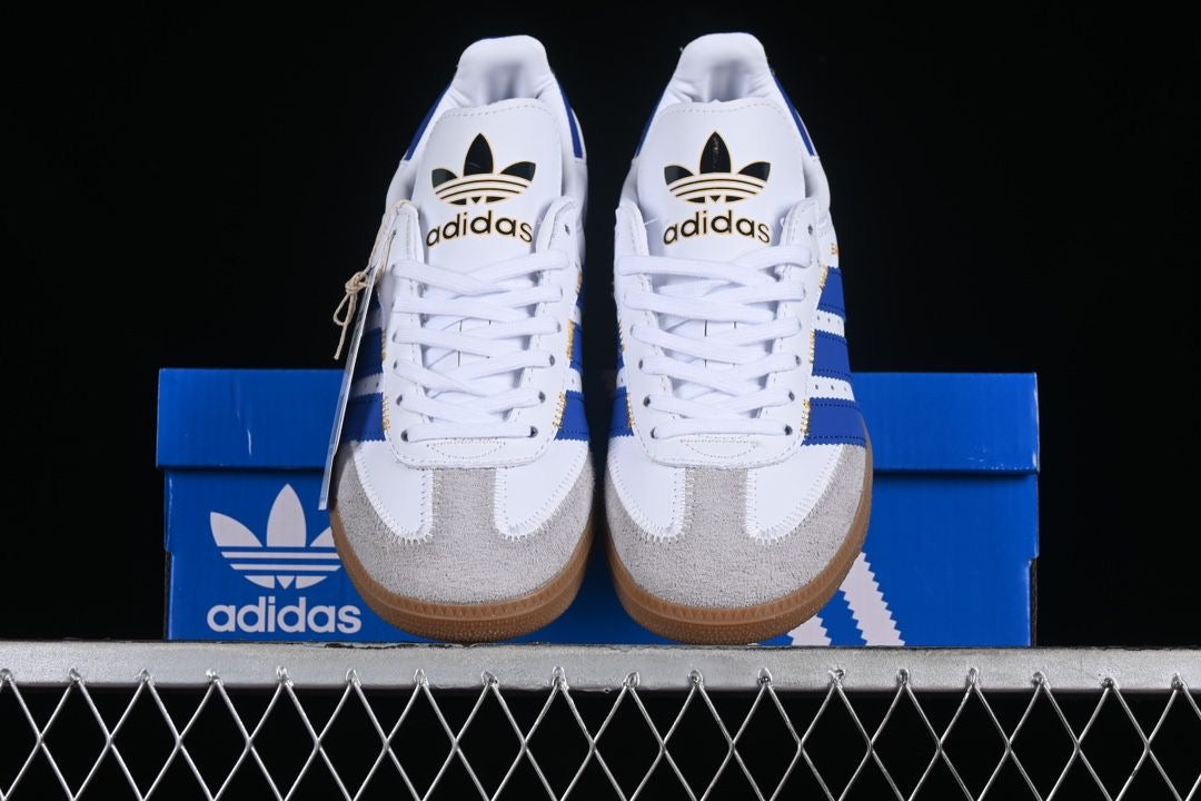 Samba OG Oversized Logo White Semi Lucid Blue