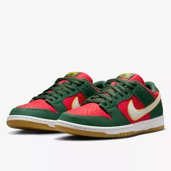 Nike SB Dunk Low Fir & Fire Red 'Seattle Supersonics'