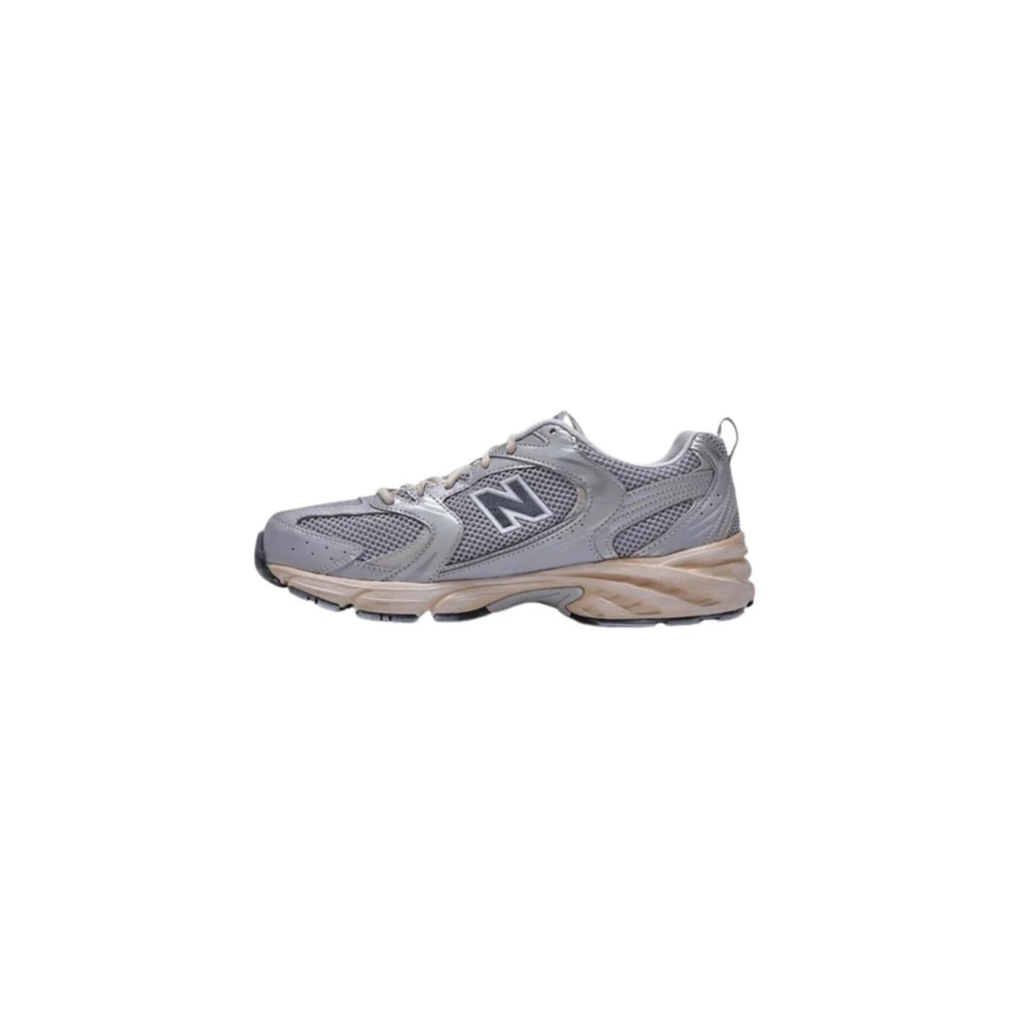 New Balance 530 Vintage Metallic Silver Running Shoes Sneakers