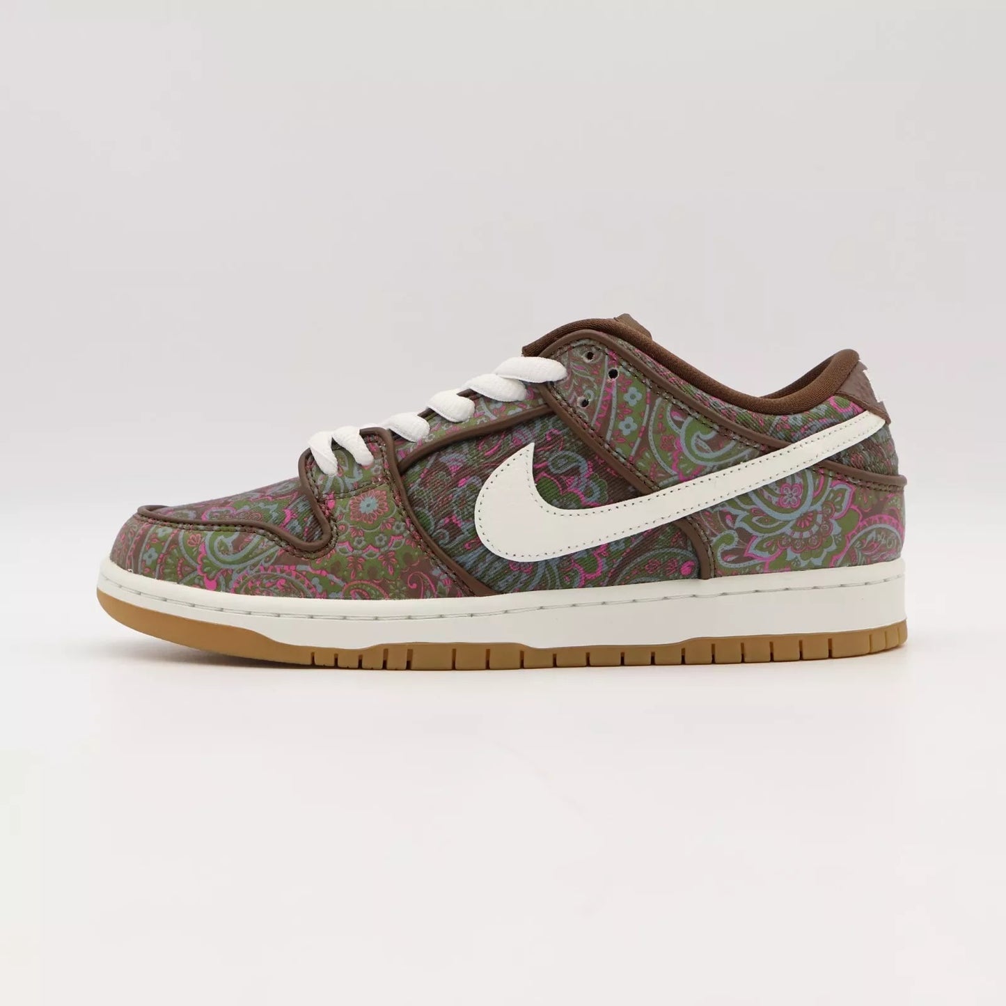 Nike SB Dunk Low Pro Paisley Brown Pink Cacao Summit White