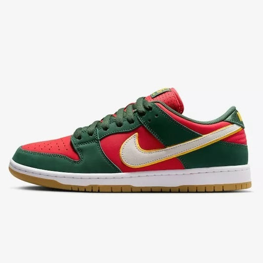 Nike SB Dunk Low Fir & Fire Red 'Seattle Supersonics'