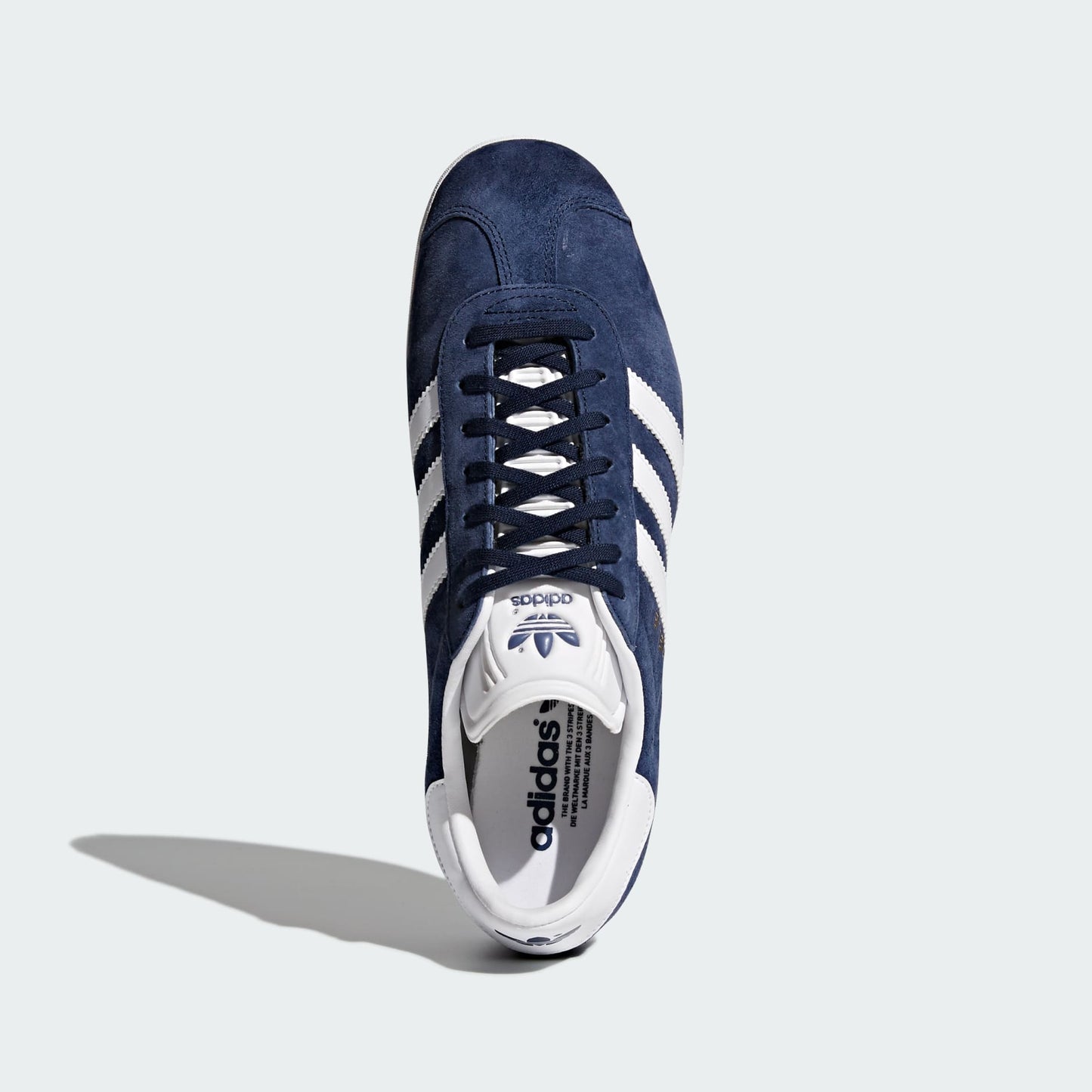 GAZELLE SHOES Collegiate Navy / White / Gold Metallic