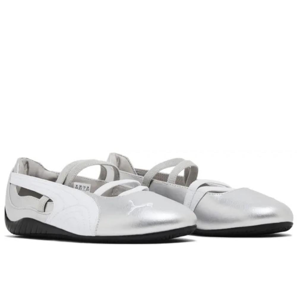 PUMA Speedcat "Silver" ballet flats