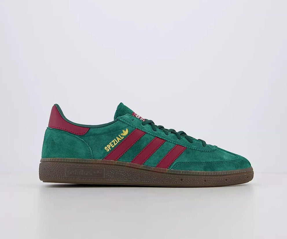 Handball Spezial Trainers Collegiate Green Burgundy Gum