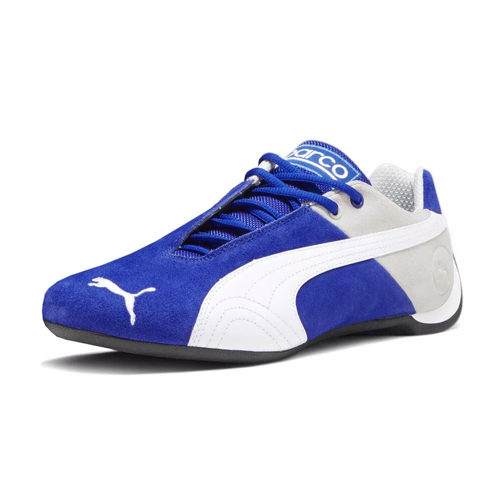 Puma Future Cat Og Sparco Lace Up Mens Blue Sneakers Casual Shoes