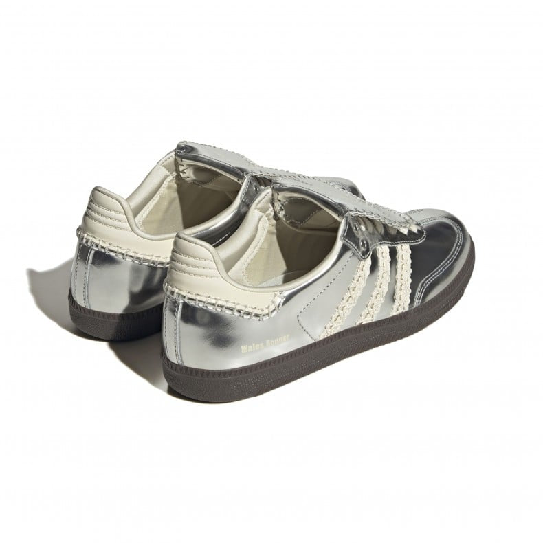 ADIDAS ORIGINALS BY WALES BONNER SAMBA SILVER WB)