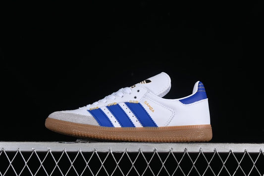 Samba OG Oversized Logo White Semi Lucid Blue