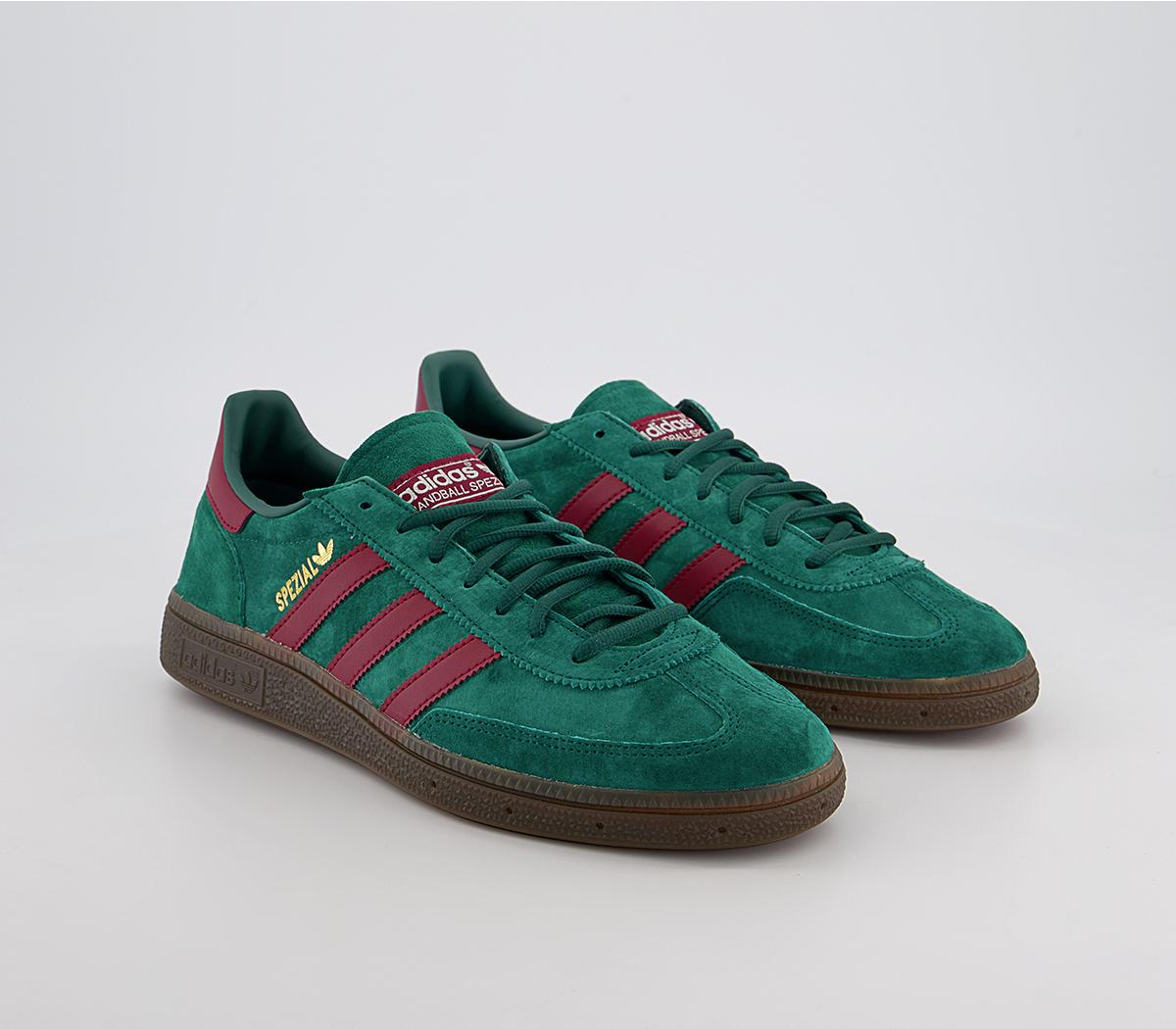 Handball Spezial Trainers Collegiate Green Burgundy Gum