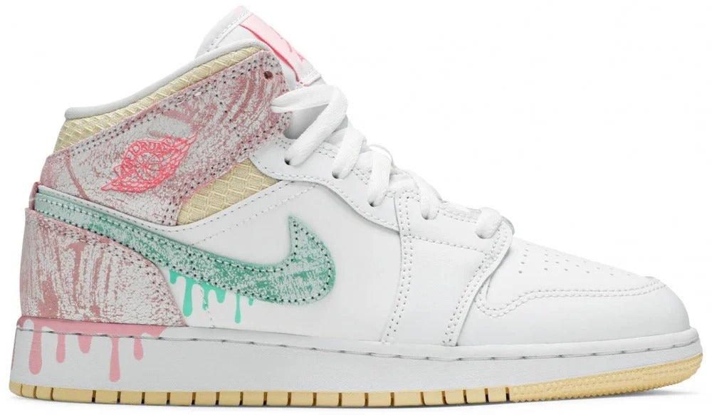 Air Jordan 1 Mid SE GS 'Ice Cream'