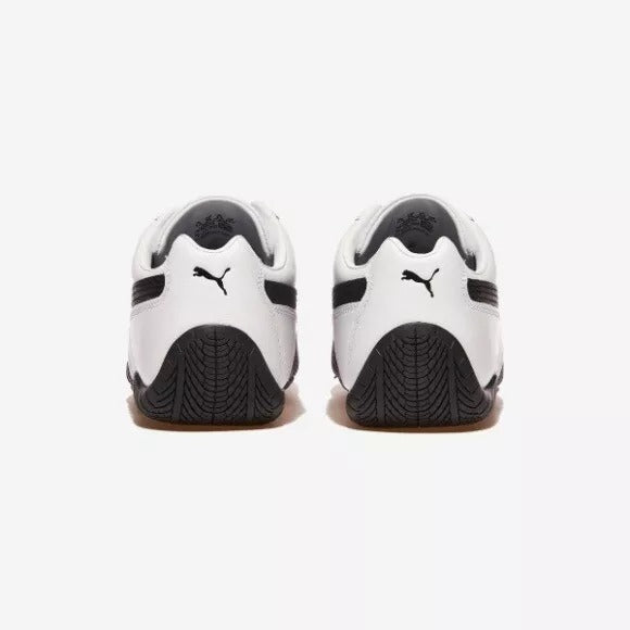 Puma Speedcat Leather Shoes - White/ Black