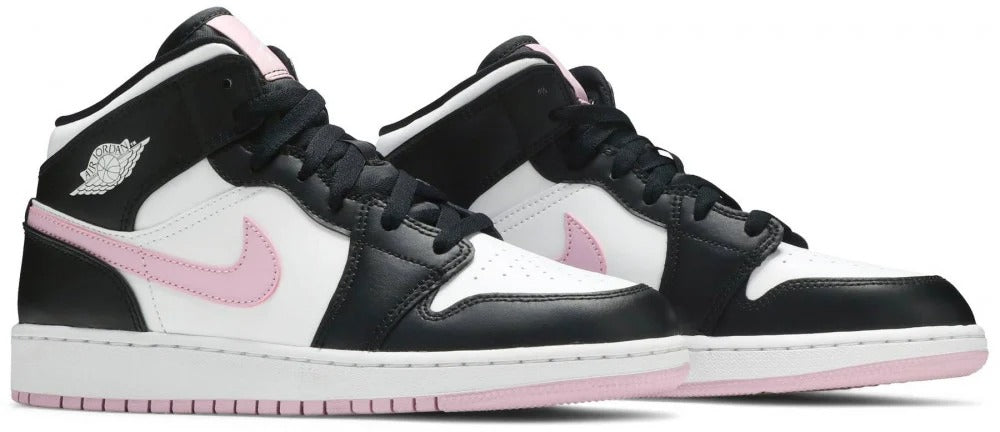 Air Jordan 1 Mid GS 'White Light Arctic Pink'