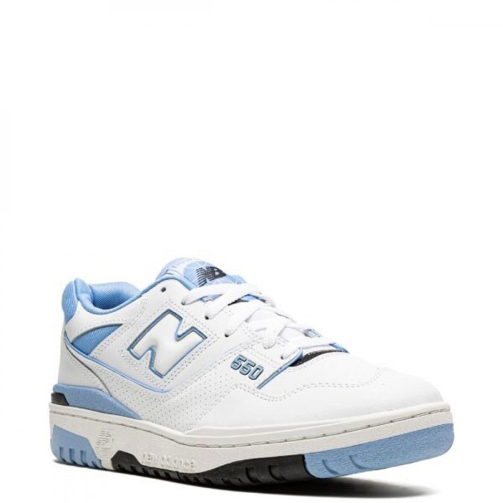 New Balance 550 Unc White University Blue