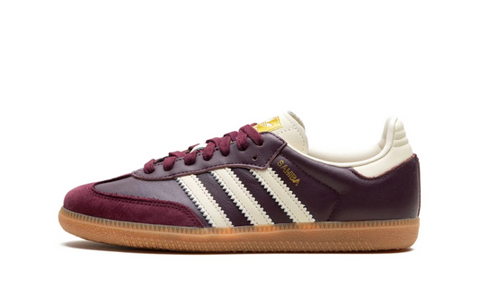 adidas Samba OG Maroon Gold Metallic