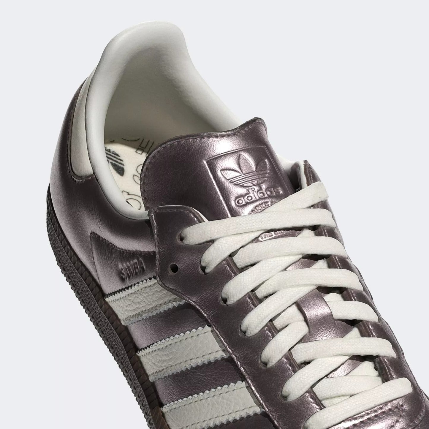 Adidas Samba OG Metallic Silver/White/Gum