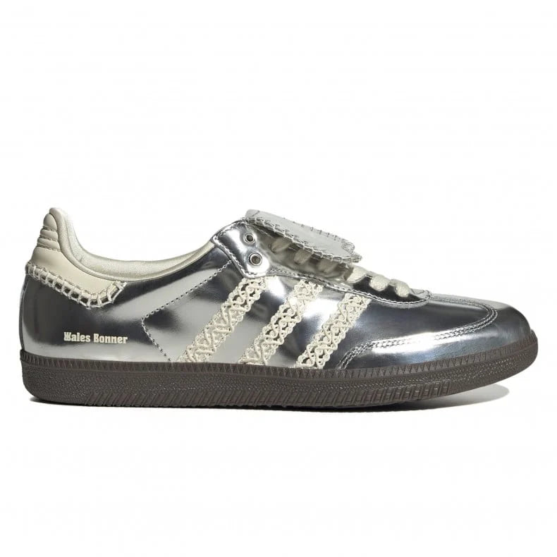 ADIDAS ORIGINALS BY WALES BONNER SAMBA SILVER WB)