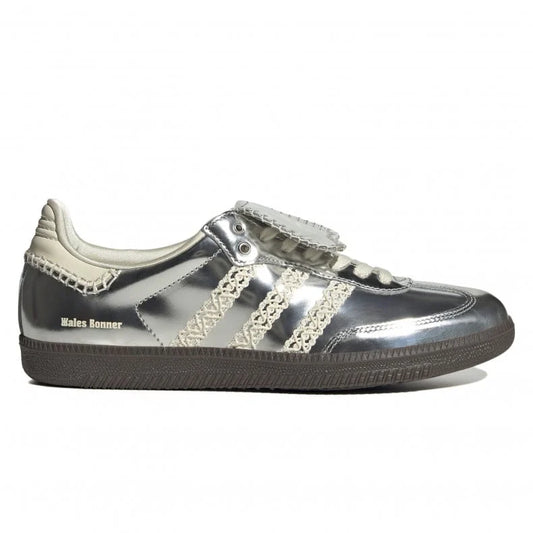 ADIDAS ORIGINALS BY WALES BONNER SAMBA SILVER WB)