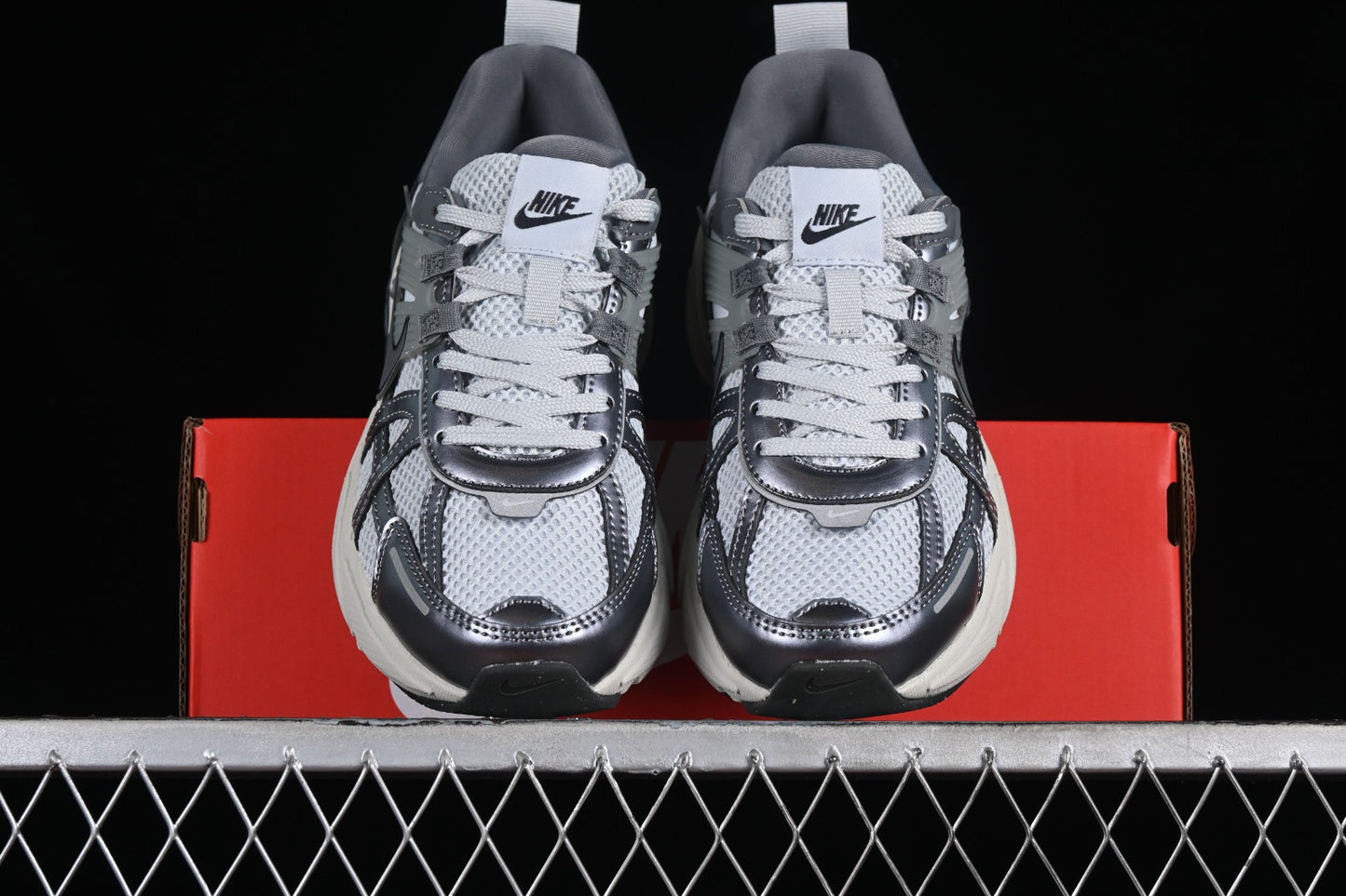 Nike V2K Run "Pure Platinum/Wolf Grey" sneakers