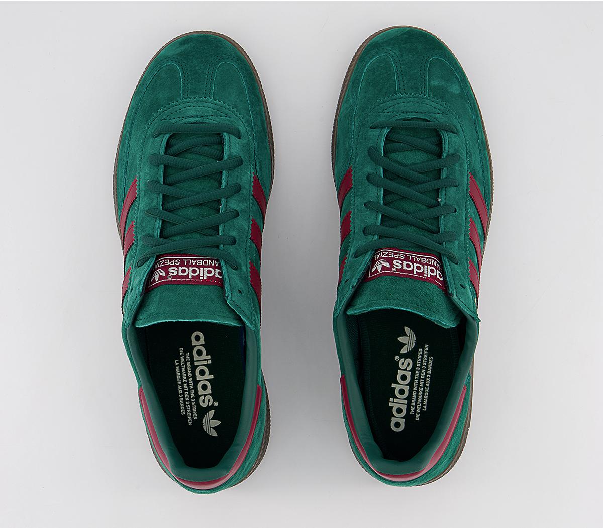 Handball Spezial Trainers Collegiate Green Burgundy Gum
