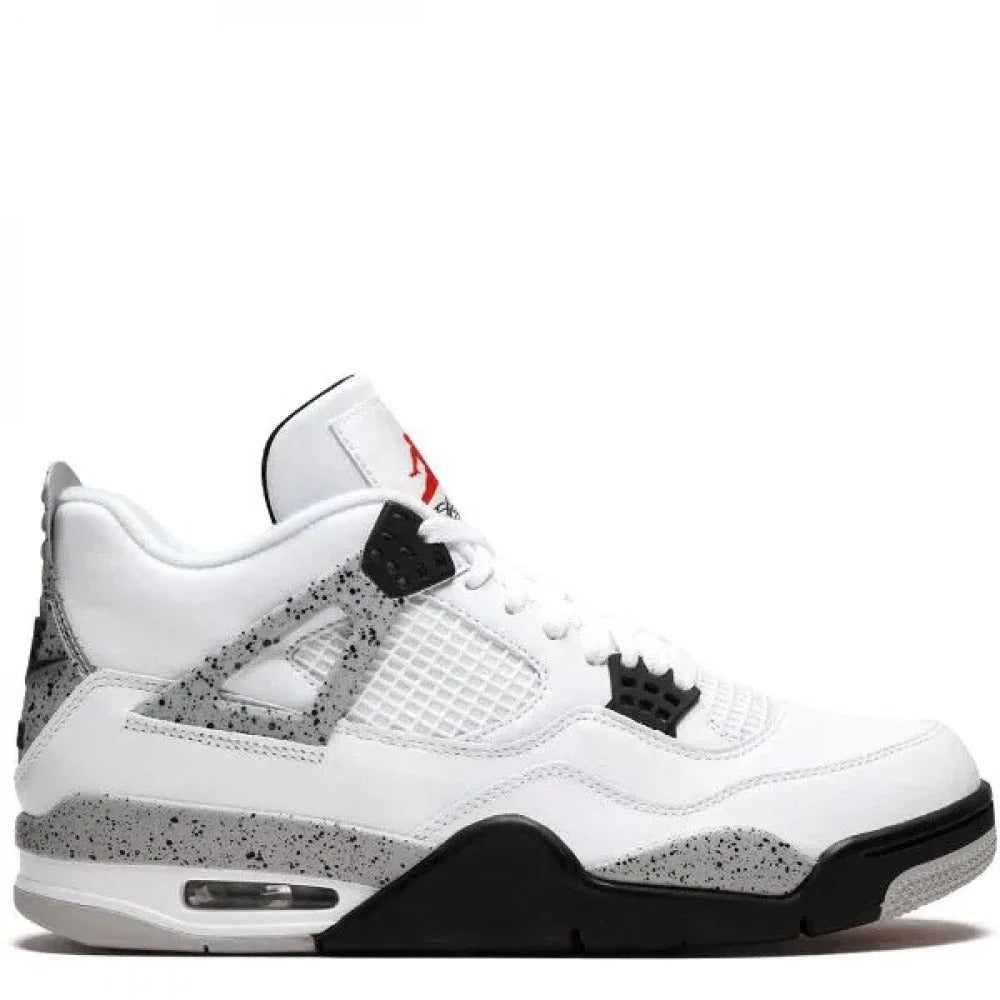Air Jordan 4 white cement