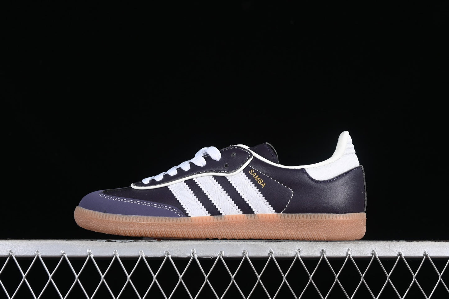 ADIDAS SAMBA OG AURA BLACK CREAM WHITE