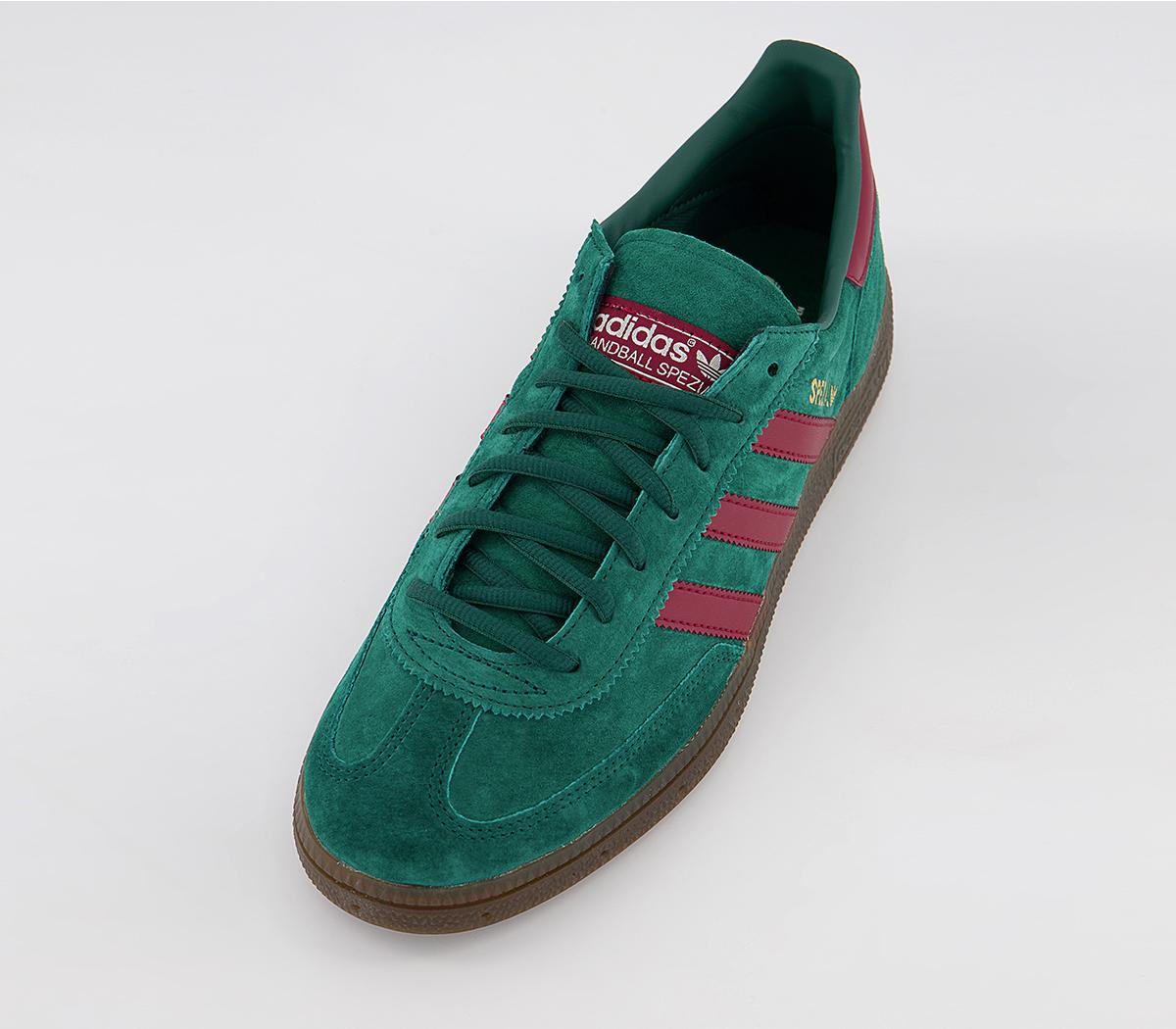 Handball Spezial Trainers Collegiate Green Burgundy Gum