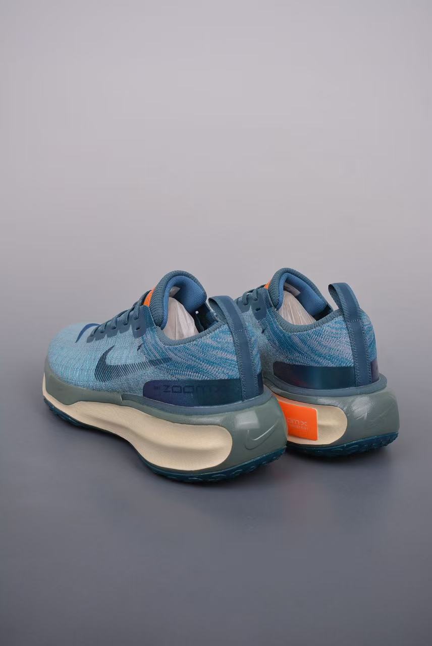 Nike Zoomx Invincible 3 Flyknit – Blue Tint/Orange Blaze