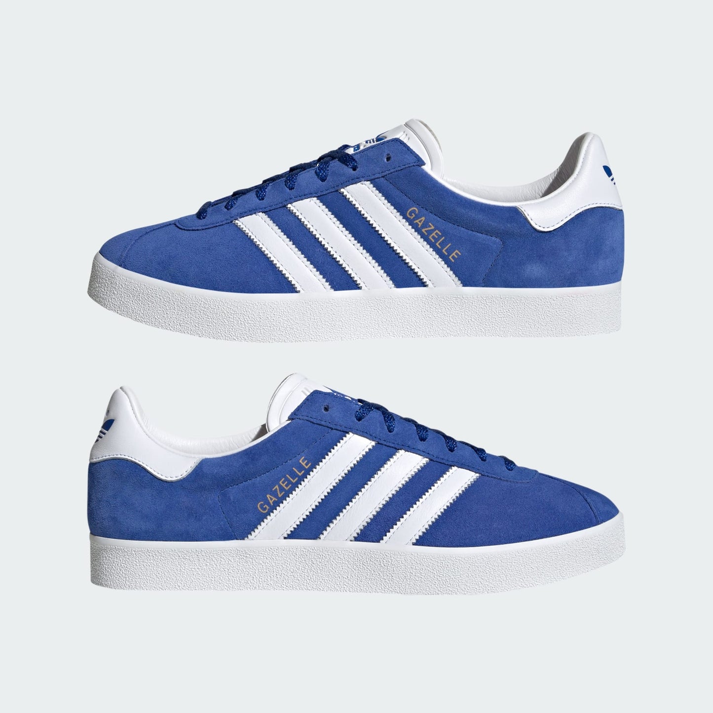 GAZELLE 85 SHOES Cloud White / Gold Metallic