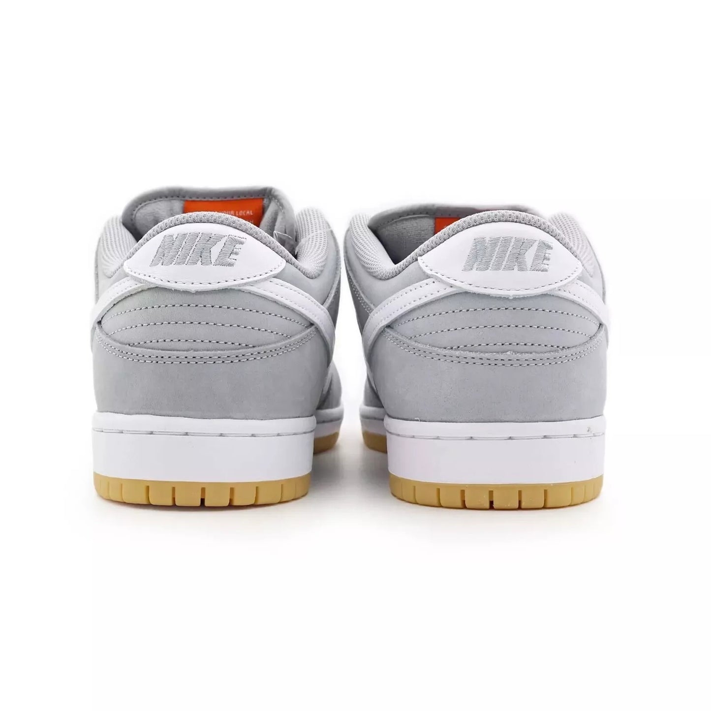 Nike SB Dunk Low Orange Label Grey Gum Cool Wolf Gray Light