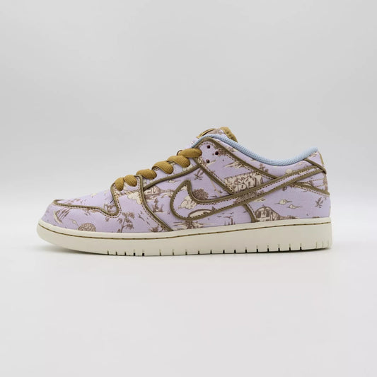 Nike SB Dunk Low Premium Toile City of Style Gold Grey Khaki
