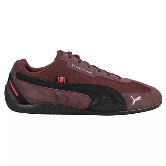 Puma Porsche Legacy Speed Cat Driving Lace Up Mens Brown Sneakers