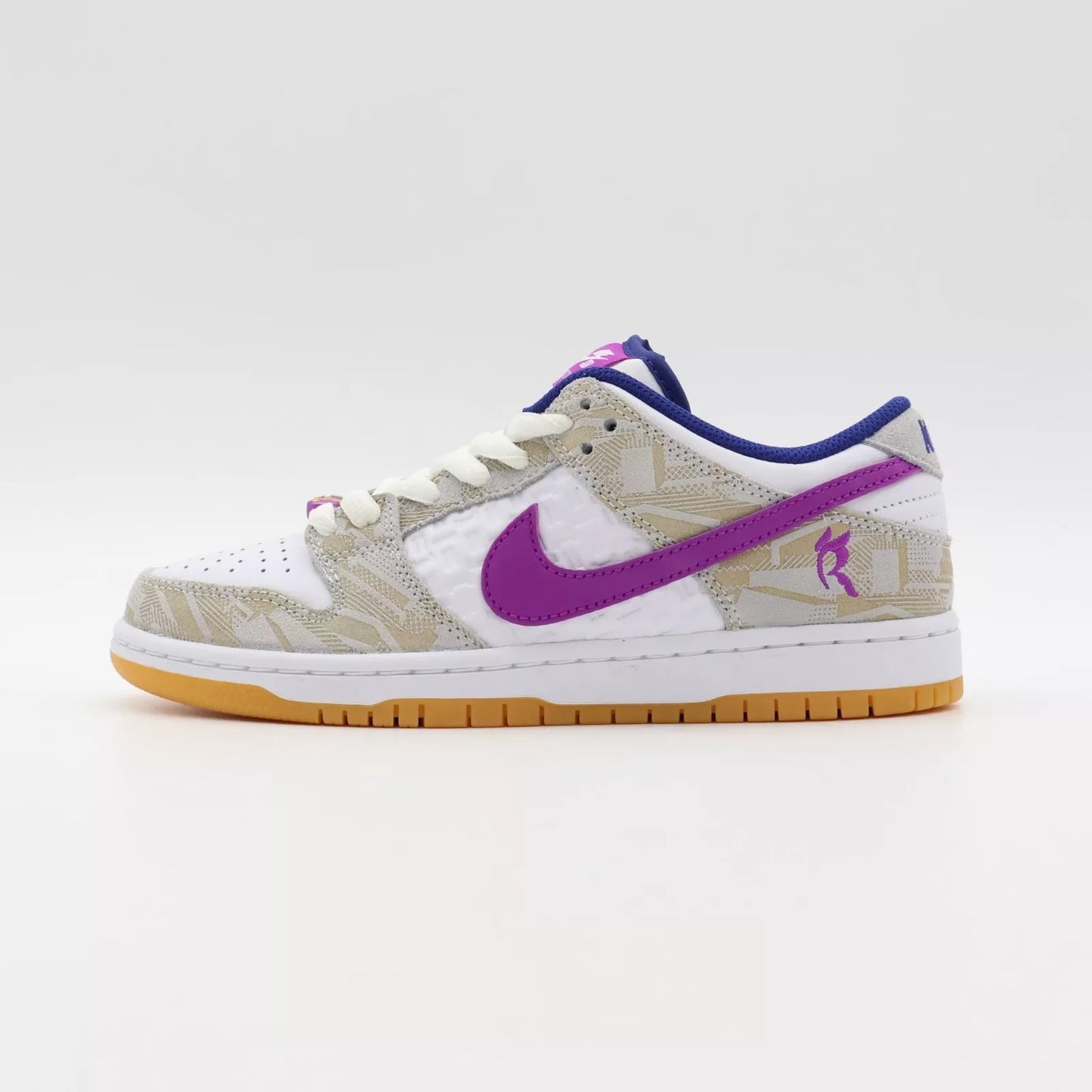 Nike SB Dunk Low PRM Pure Platinum Vivid Purple