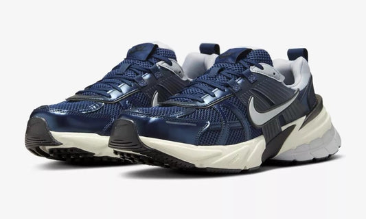 Nike V2K Run Obsidian Thunder Blue Wolf Grey