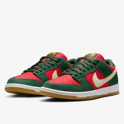 Nike SB Dunk Low Fir & Fire Red 'Seattle Supersonics'
