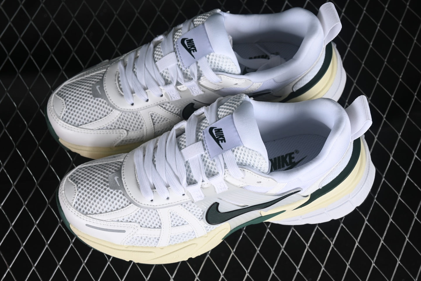 Nike V2K Run "Platinum Green" sneakers