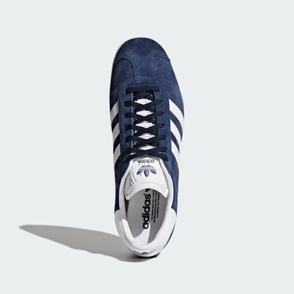 GAZELLE SHOES Collegiate Navy / White / Gold Metallic