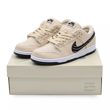 Nike SB Dunk Low Pro Pearl White Fossil Sail