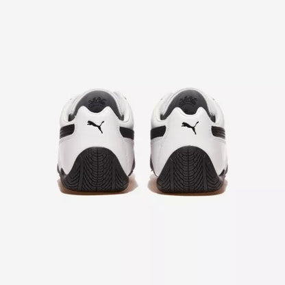 Puma Speedcat Leather Shoes - White/ Black