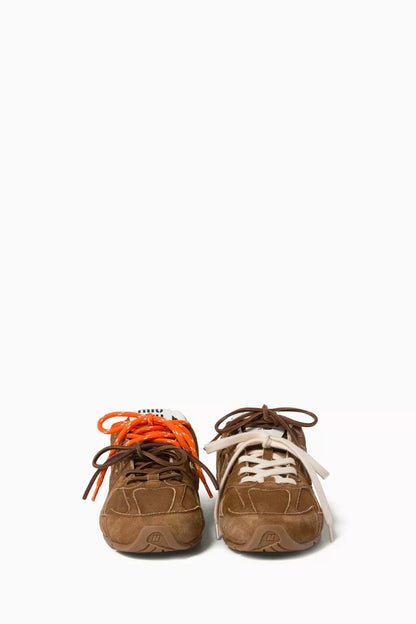 New Balance X Miu Miu 530 SL suede sneakers