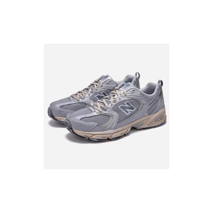 New Balance 530 Vintage Metallic Silver Running Shoes Sneakers