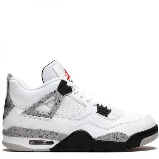 Air Jordan 4 white cement