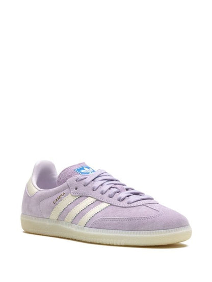 adidas 'Samba OG Wonder' Silver Dawn sneakers, bright white and off-white