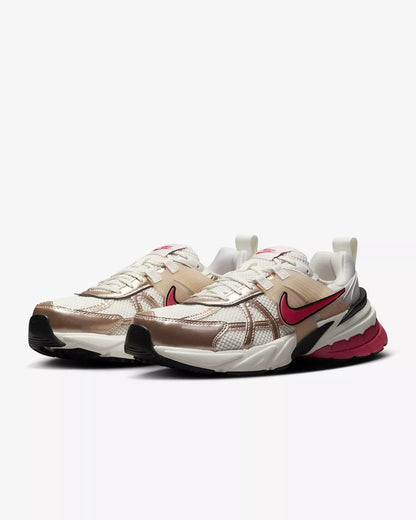 Nike V2K Run Guava Ice Aster Pink Black Metallic Silver