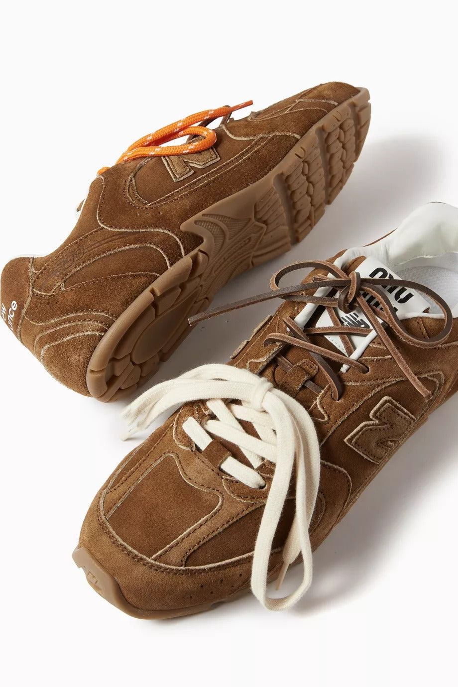 New Balance X Miu Miu 530 SL suede sneakers