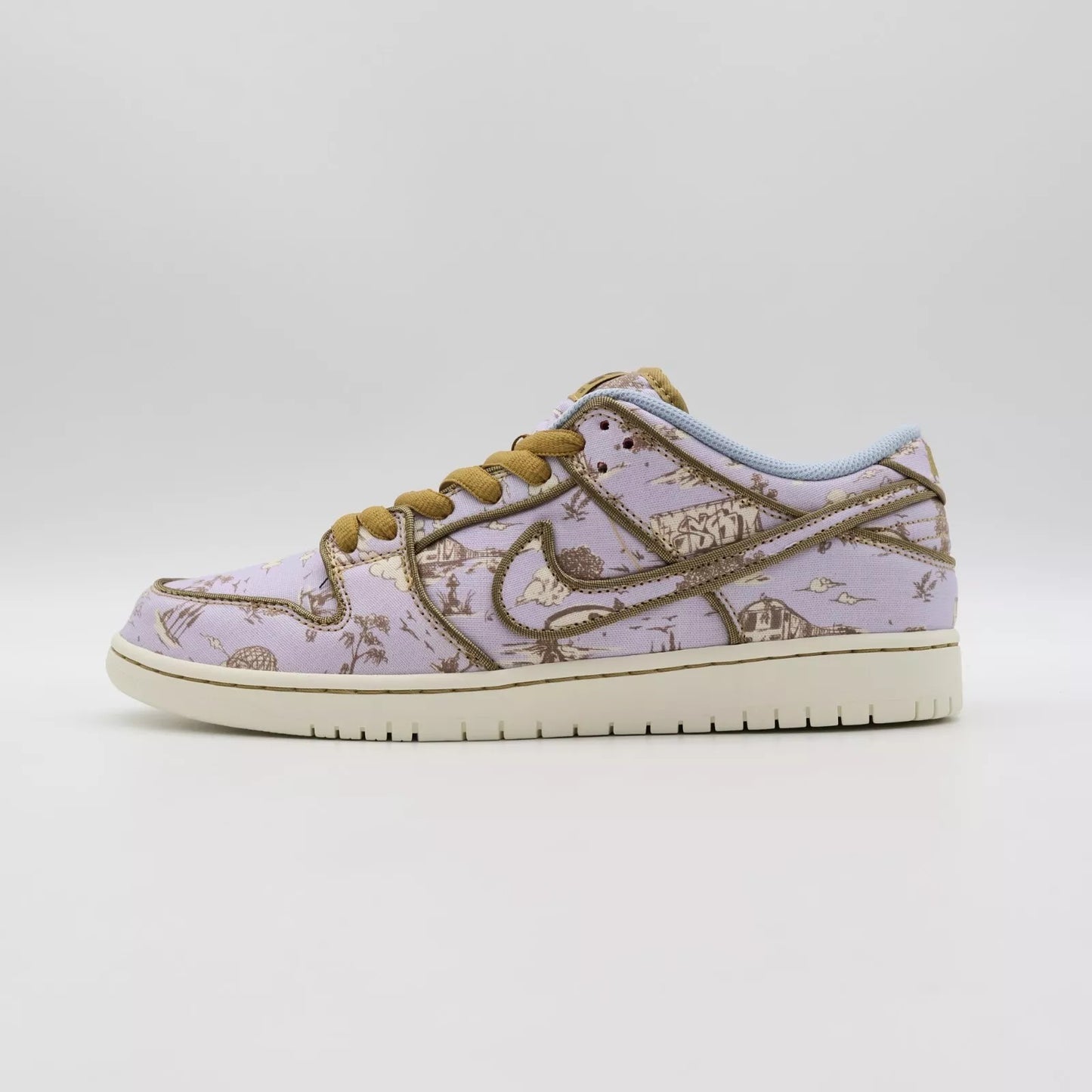Nike SB Dunk Low Premium Toile City of Style Gold Grey Khaki