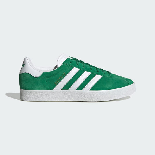 GAZELLE 85 SHOES Green / Cloud White / Gold Metallic